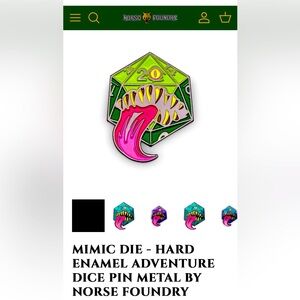 2 NEW NORSE FOUNDRY PINS